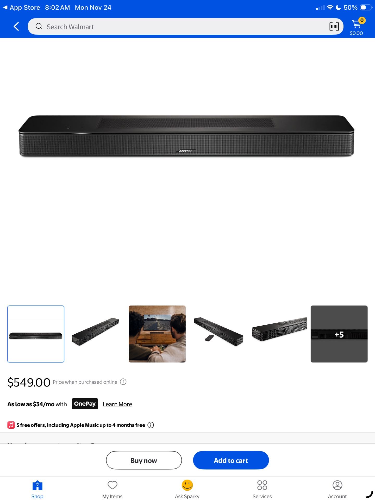 Bose Sound Bar
