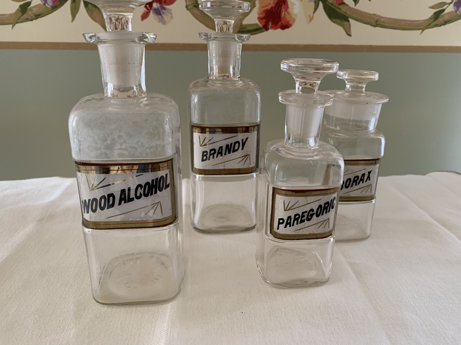 Vintage Apothecary Bottles
