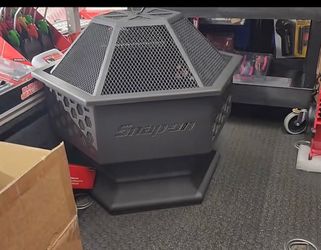 Snap-on Hexagonal Steel Fire Pit