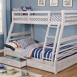 Twin Over Full Bunk Bed 