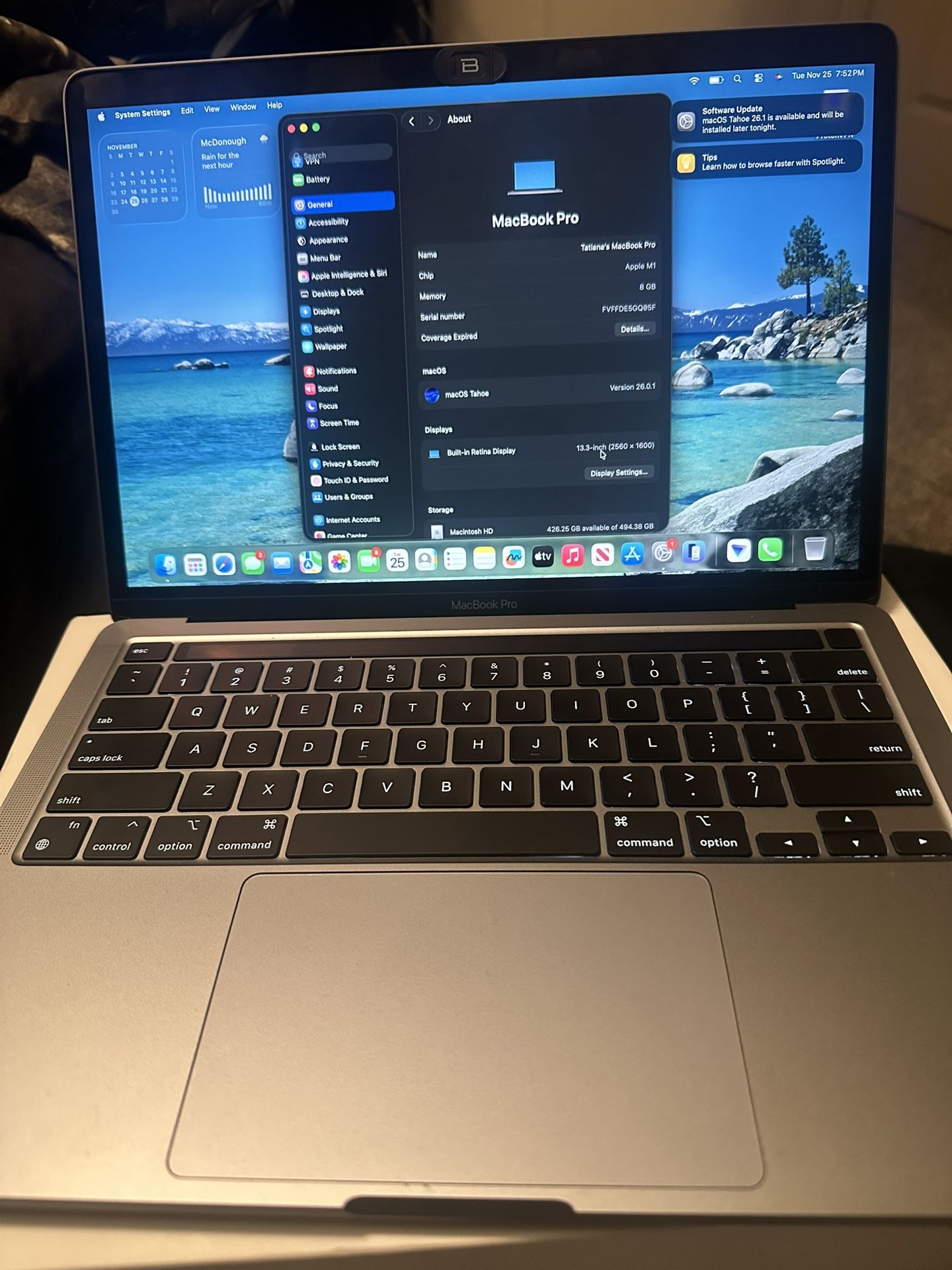 MacBook Pro - Touch Bar 512SSD