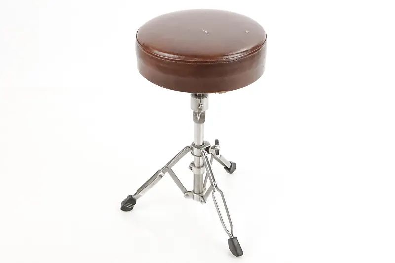 Space Percussion Adjustable Drum Throne In Brown