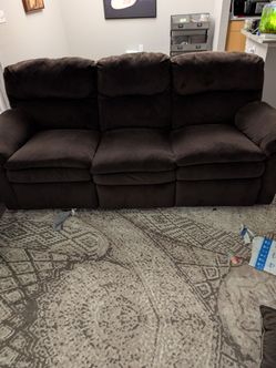 Sofa and love seat