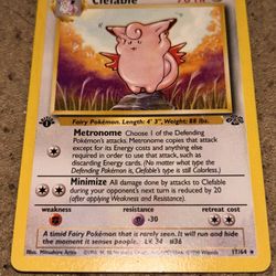1st Edition Clefable Non Holo