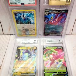 Beckett & PSA Graded Pokémon Cards Lugia