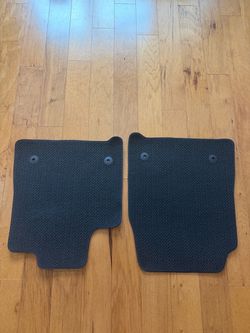 GM Genuine Parts Backen Black Front Floor Mat GM Part #(contact info removed)3 2pc In excellent like new condition