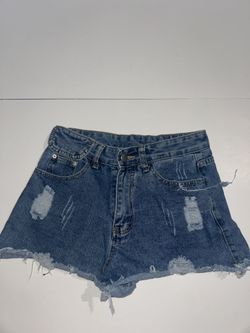 shein denim shorts (xs)