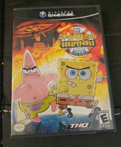 Spongebob The Movie Game for Nintendo Game Cube. Pet and Smoke Free Home