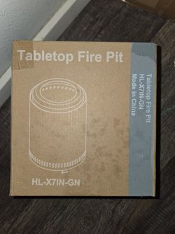 Tabletop Fire Pit
