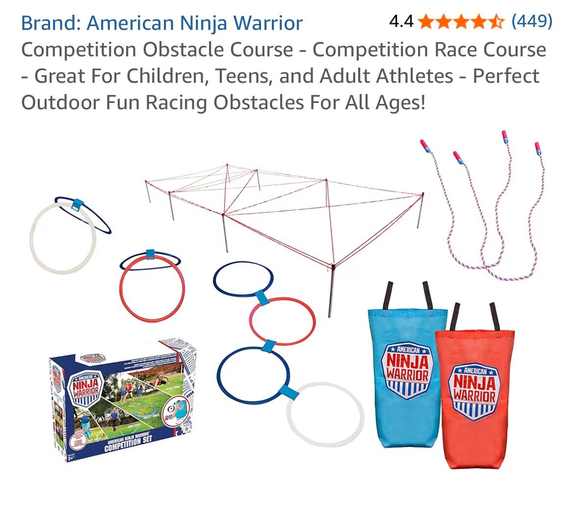 America Ninja Warrior Obstacle course