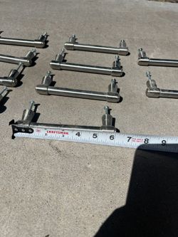 6 Inch Nickel Cabinet Pulls (10)