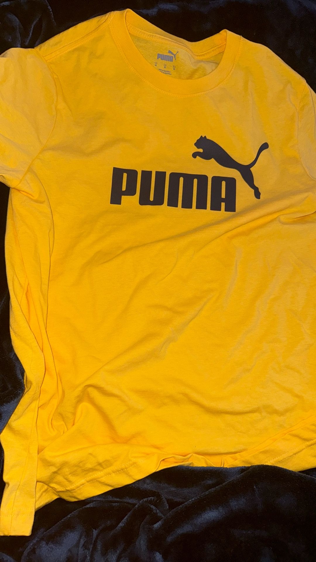 Yellow Puma Shirt