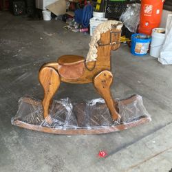 Vintage Wooden Horse