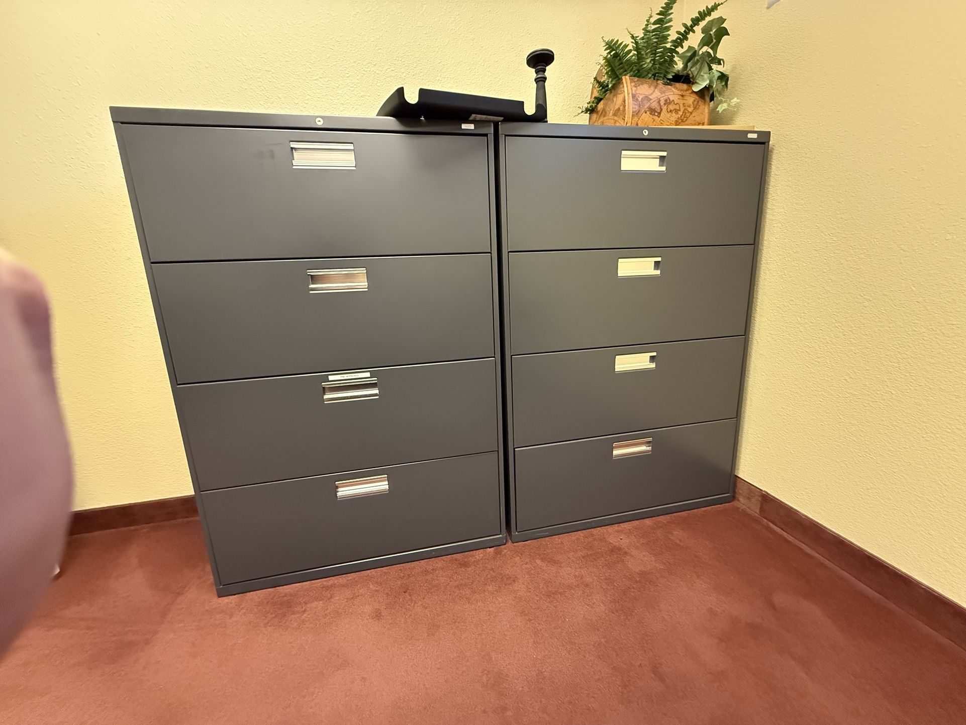 Hon Lateral 4 Drawer File Cabinet