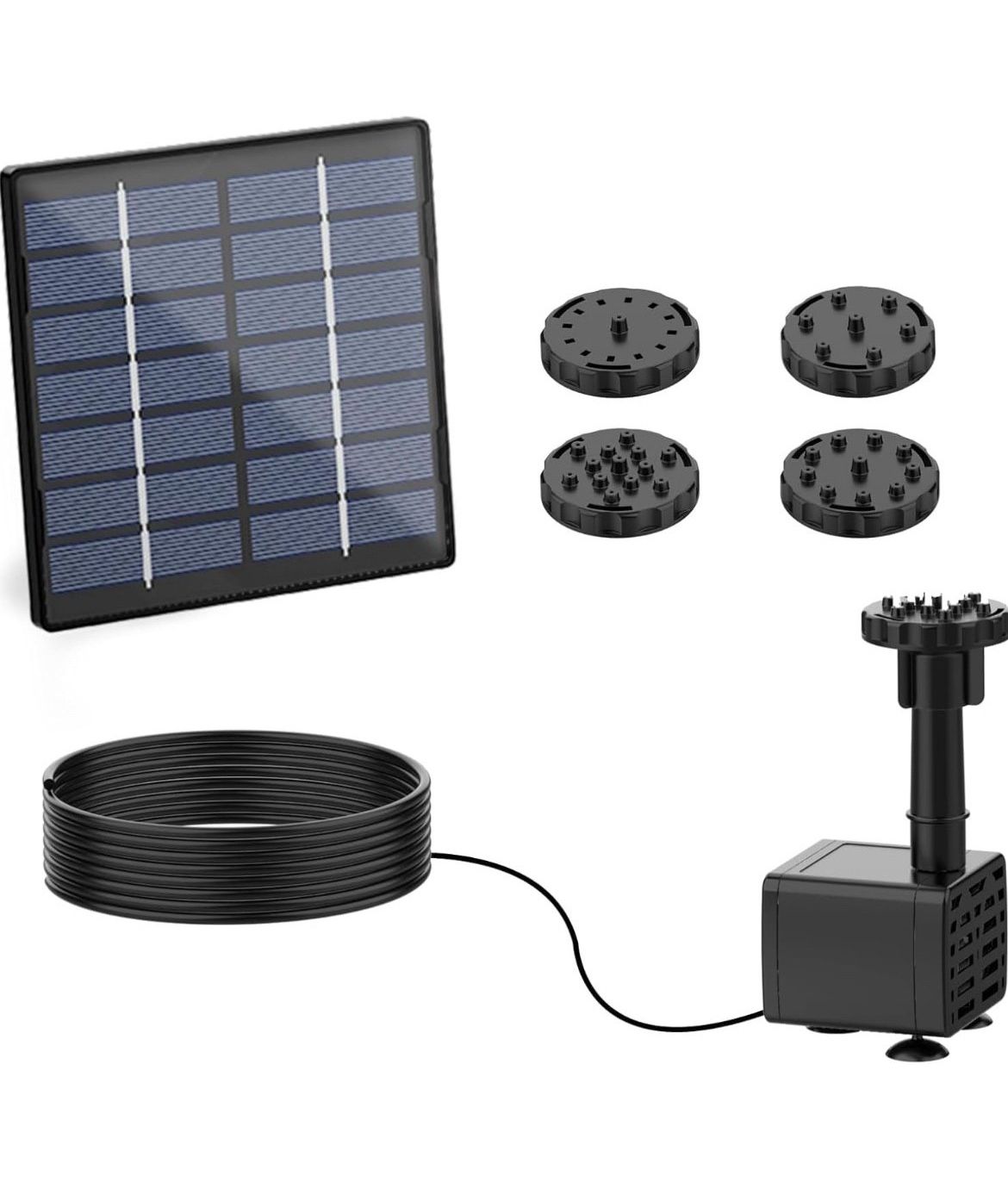 Brand: Generic Solar Garden Pond Fountains Pump for Pool, Fish Tank, Aquarium and Outdoor Brand New. Never been used. Still in the box. Top Highlight
