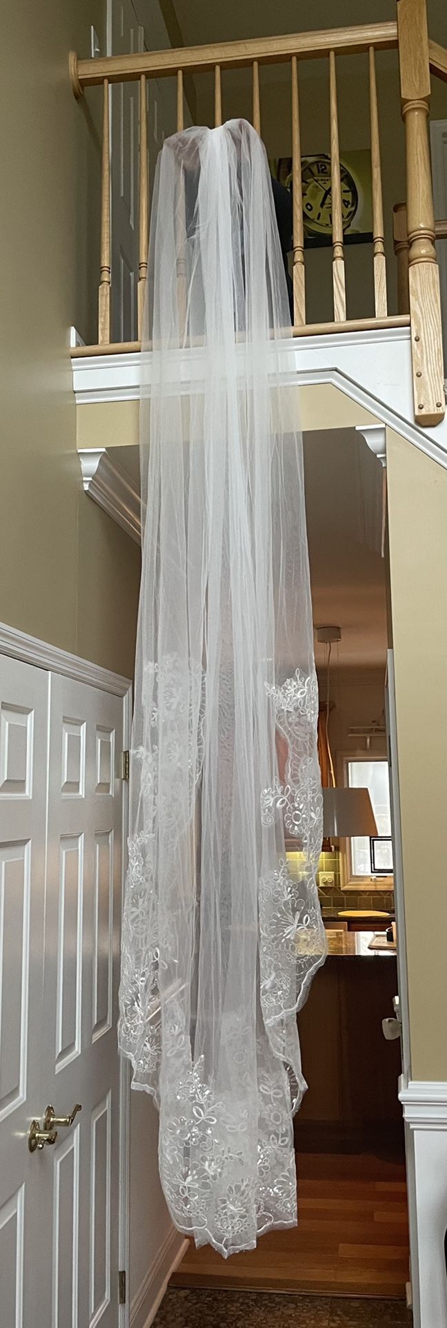 10 Ft Ivory-colored WeddingTrain