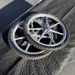 Morris Mag BMX Wheel – Silver – Vintage / Old School