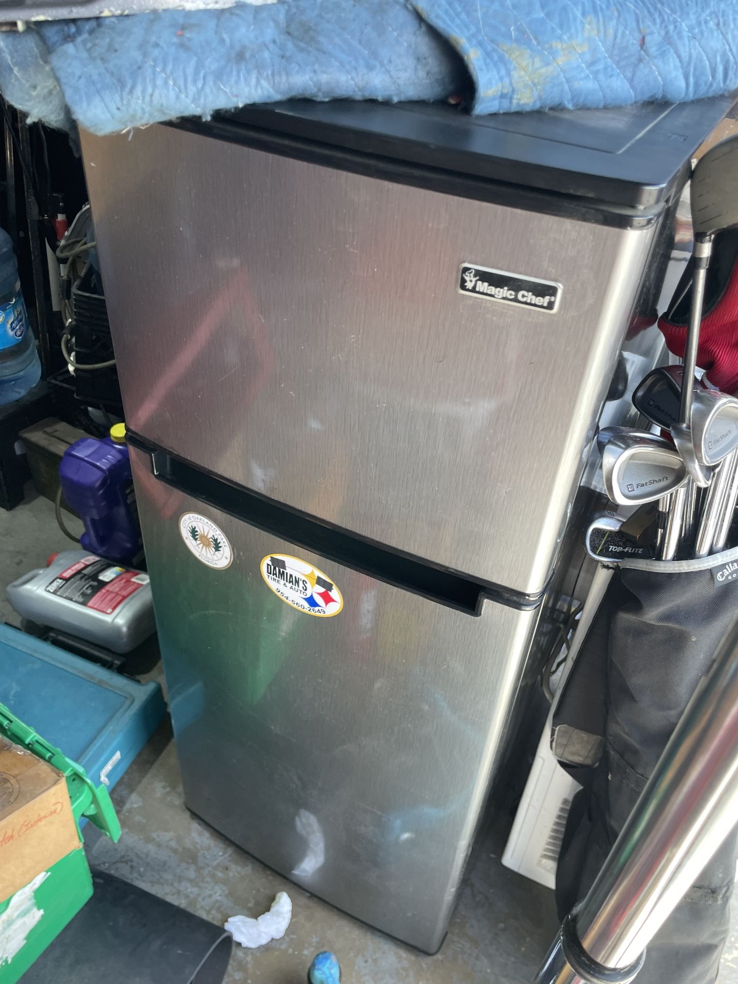 Refrigerator /freezer Small Mini 4.5 Cu Feet 