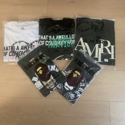 BAPE,AMIRI,COUGH SYRUP