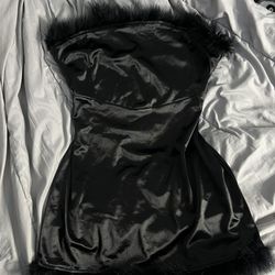 Black Silk Dress Plus Size 
