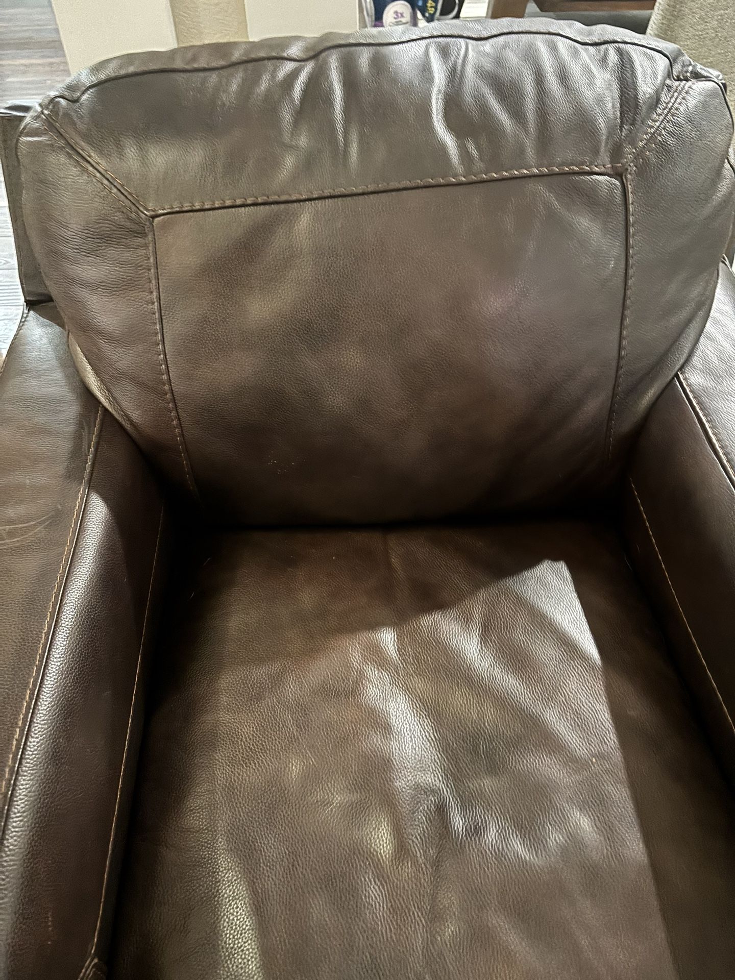 Single Leather Couch