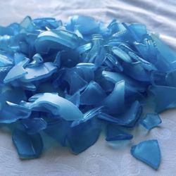 Turquoise Tumbled Seaglass (7lbs)