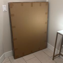 J&J Worldwide Magnetic Glass Whiteboard 