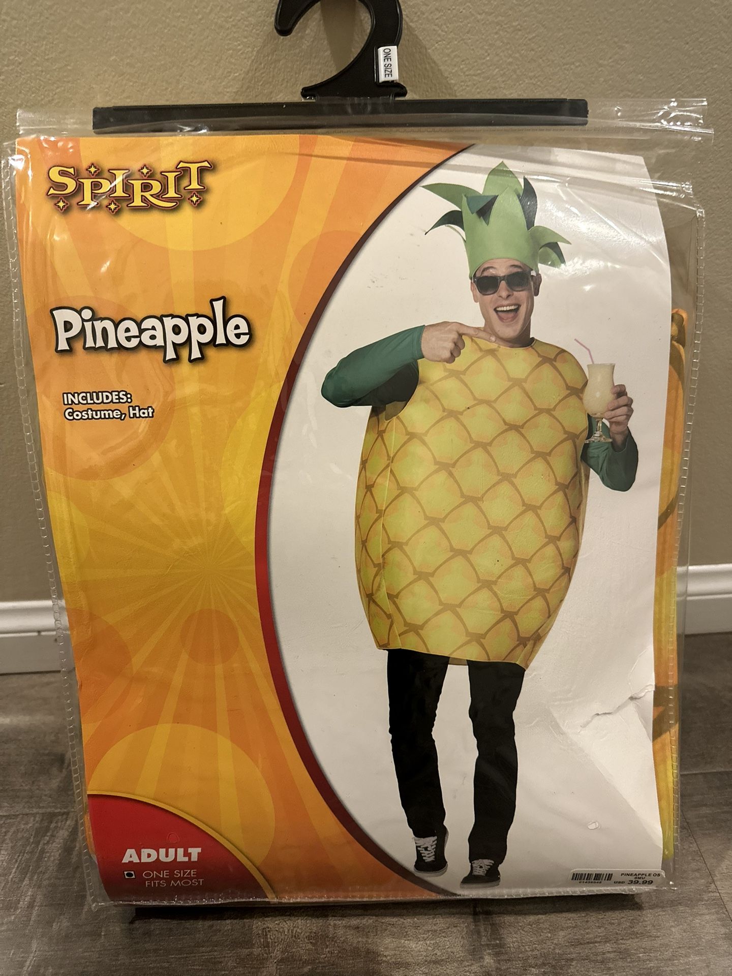 Pineapple Costume - Adult One Size Fits Most