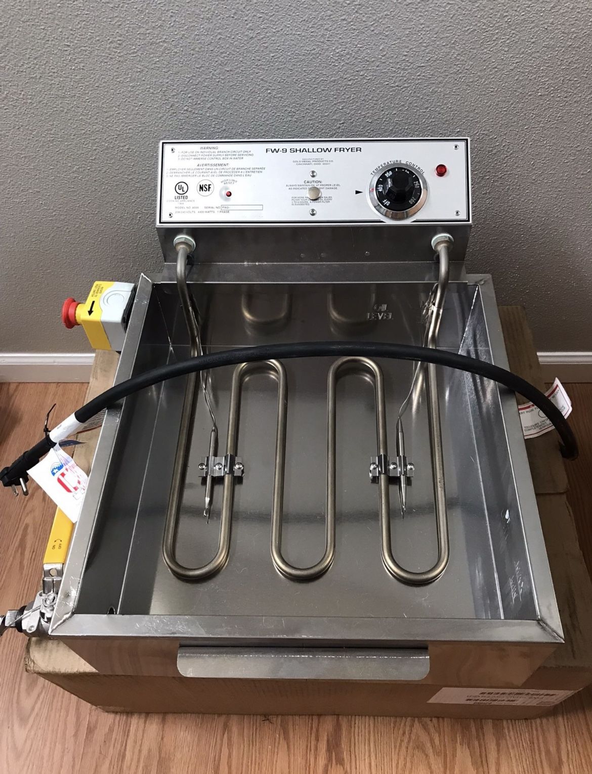 Gold Medal Shallow Fryer