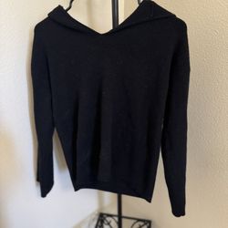 2 Piece Set Long Bell Sleeve With Hood Sweater And Bell bottom Pants