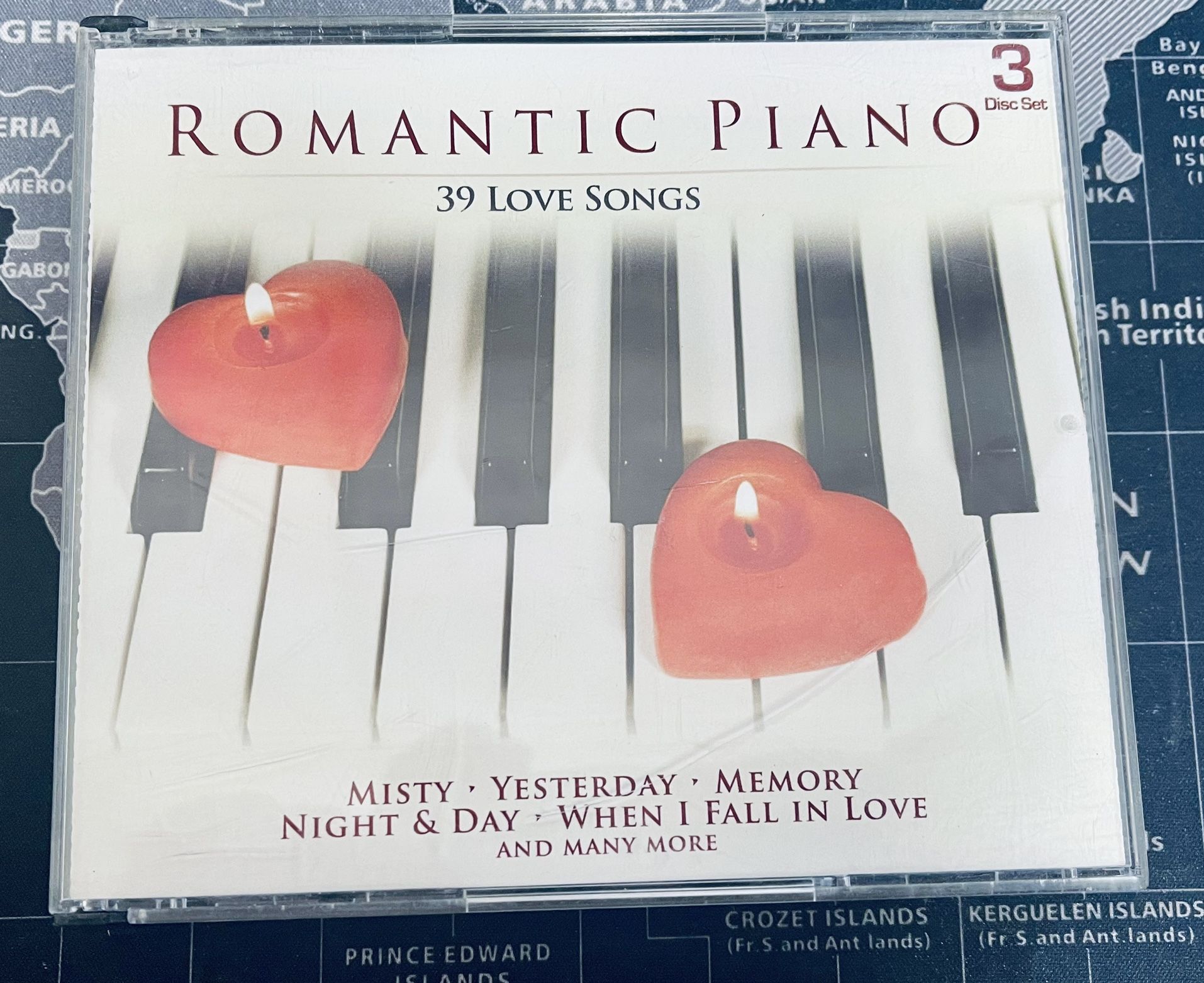 Romantic Piano - 39 Love Songs - 3 CD Set