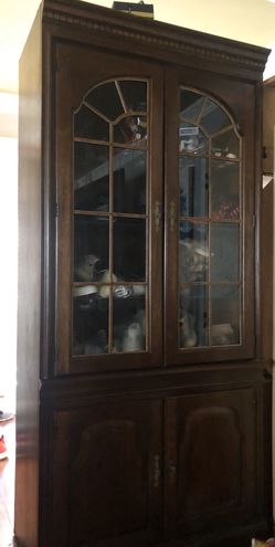 Real wood armoire