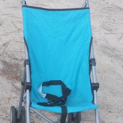 Blue Light Weight Stroller