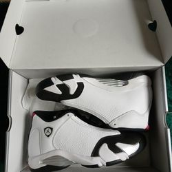 Air Jordan 14 Black Toe 