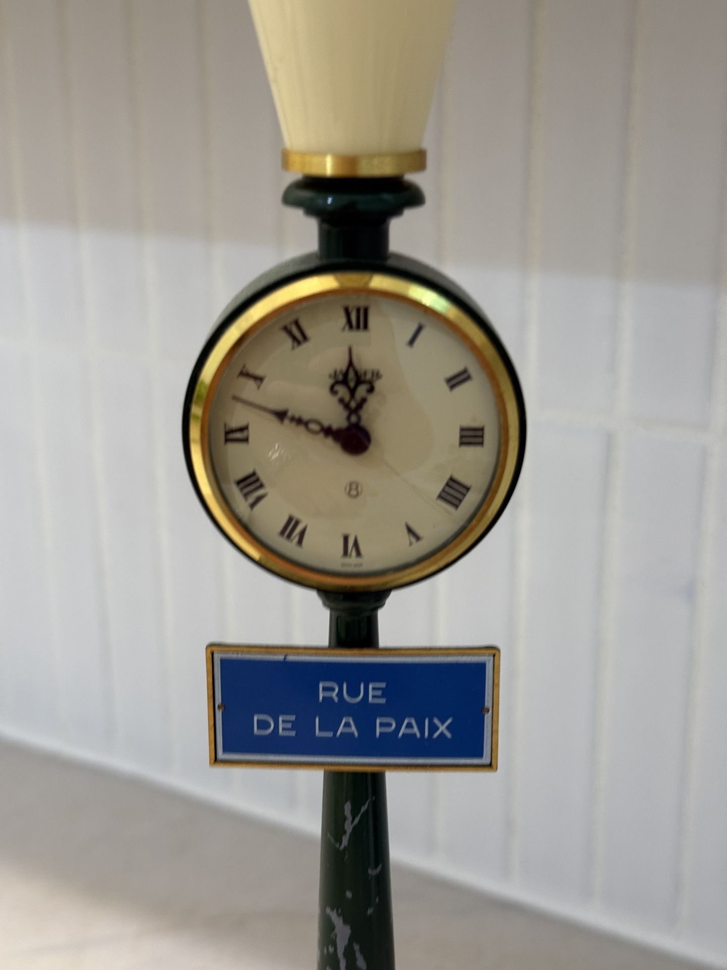 Jaeger Lecoultre Rue De La Paix Lantern Table Desk Clock