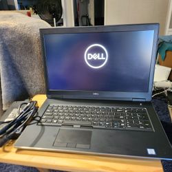 DELL PRECISION 17.3" LAPTOP Intel Core i7-8750H,500GB HD