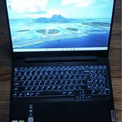 Lenovo 16" Gaming Laptop Intel Core i5-10300H 16 GB RAM 256 GB SSD Webcam 1080P LCD Nvidia GTX 1650 DDR5 Graphics Windows 11 64 Bit OS 