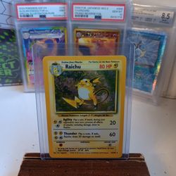Base Set Raichu Holo 14/102