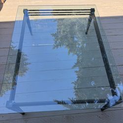—FREE—— Glass & metal coffee table