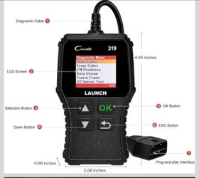 Launch OBD2 Scanner CR319 - New