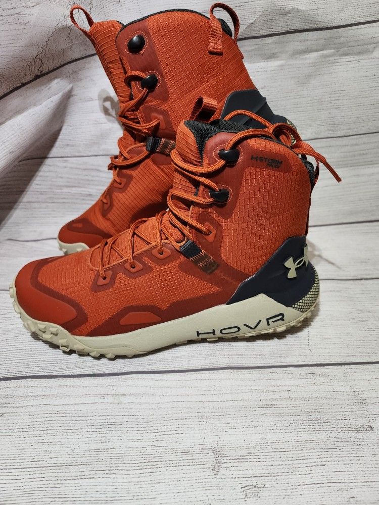 Under Armour Hovr Dawn WP Hiking Boots Storm Proof Orange Unisex