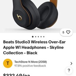 BEATS STUDIO3 HEADPHONES