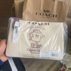 COACH (COFFEE SHOP BAG) Brand New