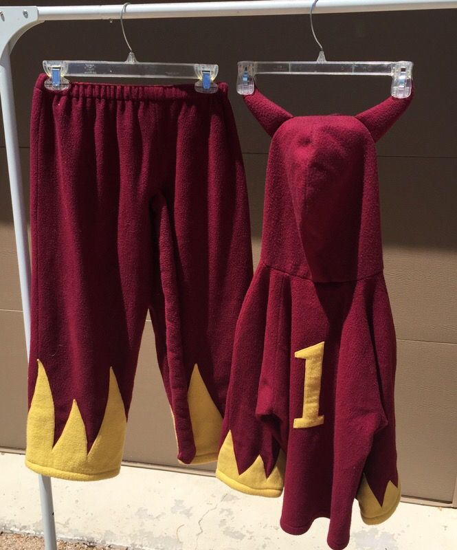 ASU Sparky Sun Devil Custom Made Costume