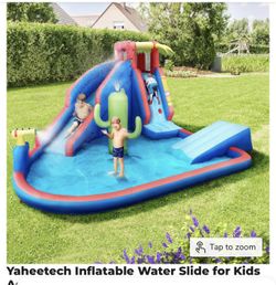 Inflatable Water Slide for Kids 