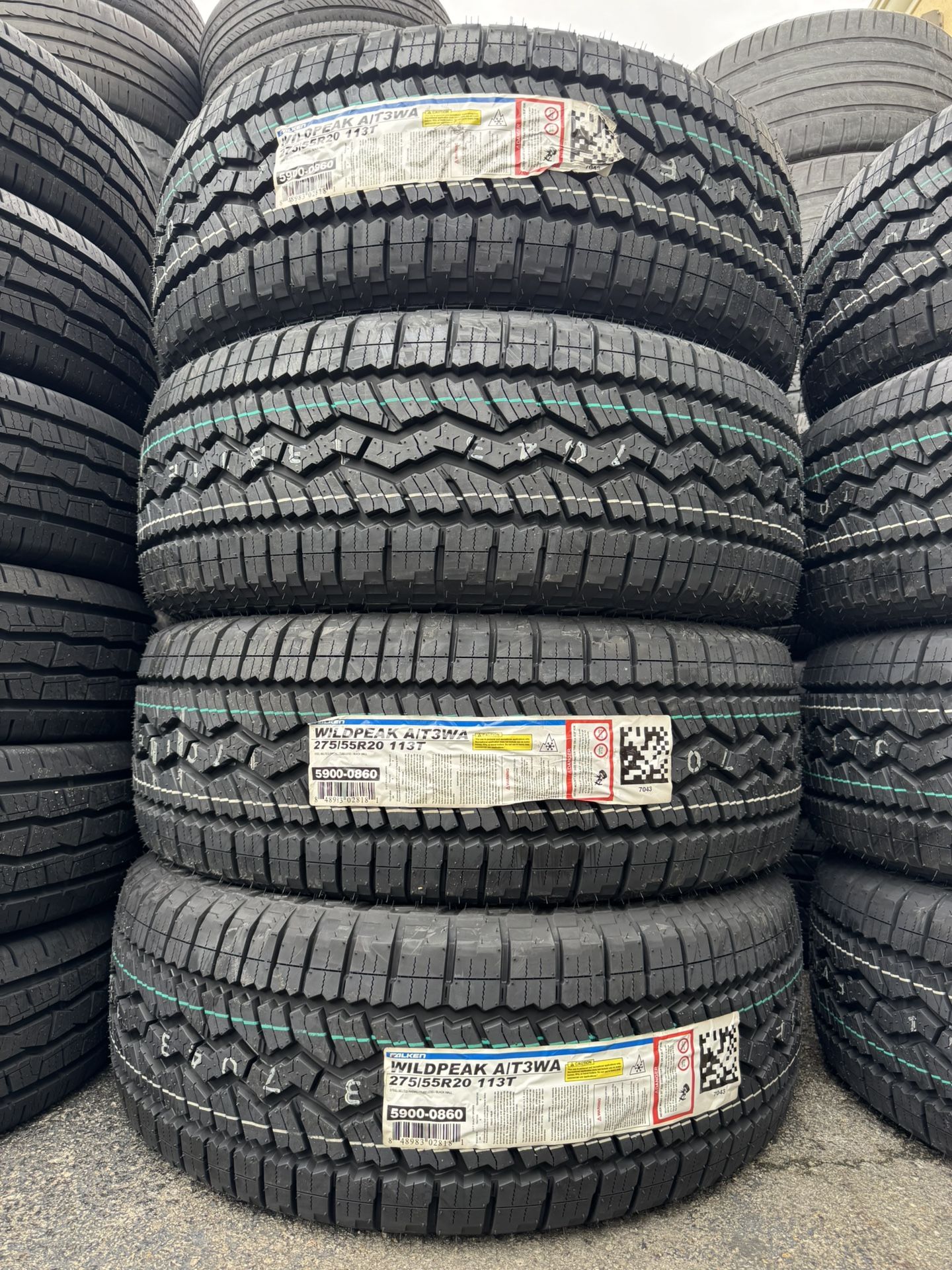 Set Falken 275 55 R20