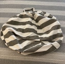 Striped Bean Bag Chair Cover