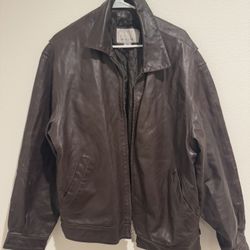 Men’s Wilson’s Leather Brown Leather Jacket  | Size XL 