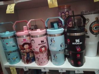 Stanley Tumbler with Character Graphics