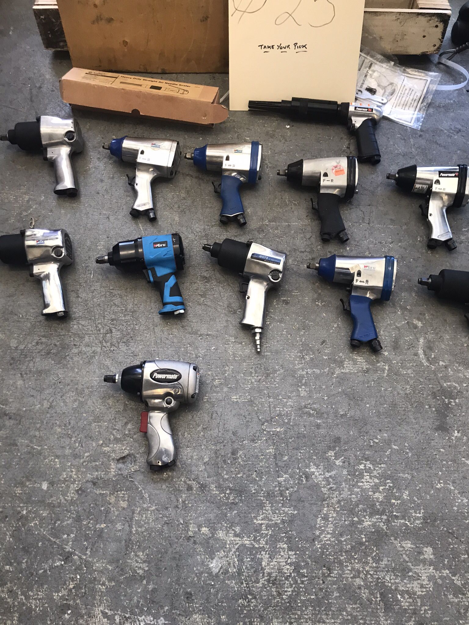 Air Tools On Sale $25 Each Take Your Pick All New We Are In Van Nuys